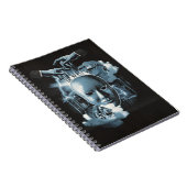 Gezichtloos - Techno-Gothic Streetwear Design Notitieboek (Rechterzijde)