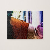Gezichtloze vrouw legpuzzel (Horizontaal)