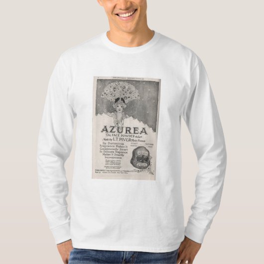Gezichts poeder AD Vintage T-shirt (Voorkant)