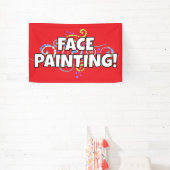 Gezichts-schildering banner (Insitu)