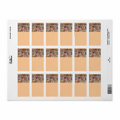 Gezichtsadreslabel Etiket (Full Sheet)