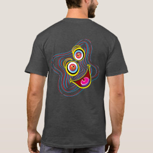 Gezichtsbedrog met Grappige Ogen T-shirt