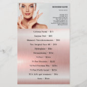 GEZICHTSBEHANDELINGEN Beauty Salon flyer (Voorkant)