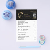 GEZICHTSBEHANDELINGEN Schoonheidssalon flyer (Enkel)