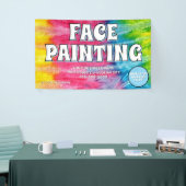 Gezichtschildering Business Banner Sign (Beurs)