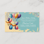 Gezichtschildering Facepainter Balloon Twister Gee Visitekaartje (Voorkant)