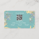 Gezichtschildering Facepainter Balloon Twister Gee Visitekaartje (Achterkant)