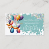 Gezichtschildering Facepainter Balloon Twister Visitekaartje (Voorkant)