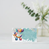 Gezichtschildering Facepainter Balloon Twister Visitekaartje (Staand voorkant)