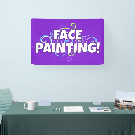 Gezichtschildersbanner Spandoek (Beurs)