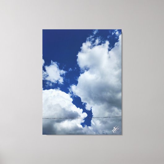 Gezichtseinder Canvas Afdruk (Voorkant)