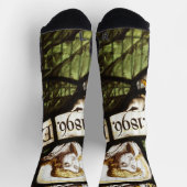 Gezichtskunst Middeleeuwse moderne jaren 1950 Mann Sokken (Top)