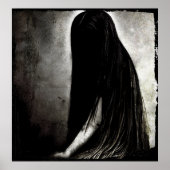 gezichtsloze blik poster (Voorkant)