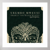 Gezichtsmarkeringen van de stam poster (Voorkant)