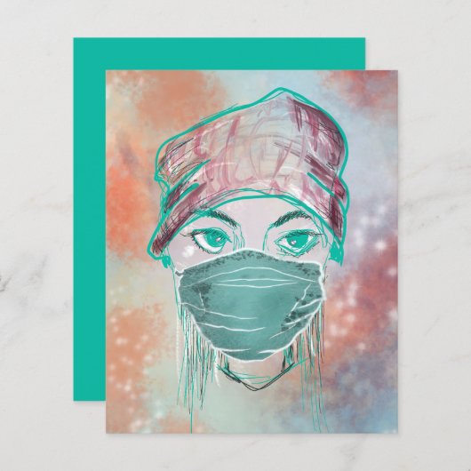 gezichtsmasker (Voorkant / Achterkant)