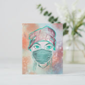 gezichtsmasker (Staand voorkant)