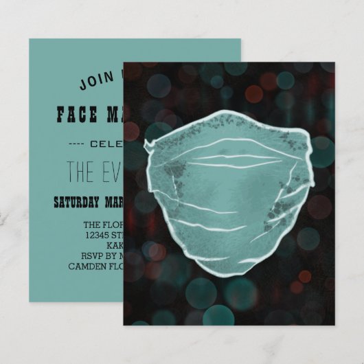 gezichtsmasker (Voorkant / Achterkant)