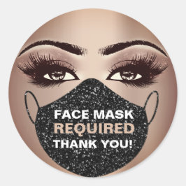 Gezichtsmasker Covering Vereiste Make-up Lash Covi Ronde Sticker