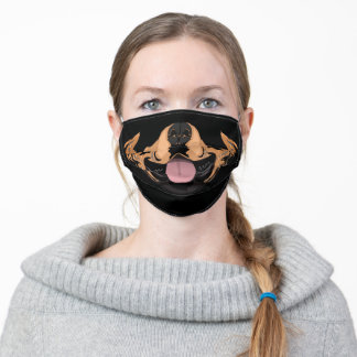Gezichtsmasker rottweiler stoffen mondkapje