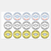 Gezichtsmasker vereist labels (Vel)