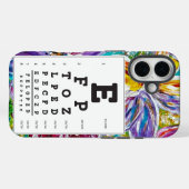 Gezichtsscherptekaart voor iPhone Optiek Case-Mate iPhone Case (Achterkant (horizontaal))