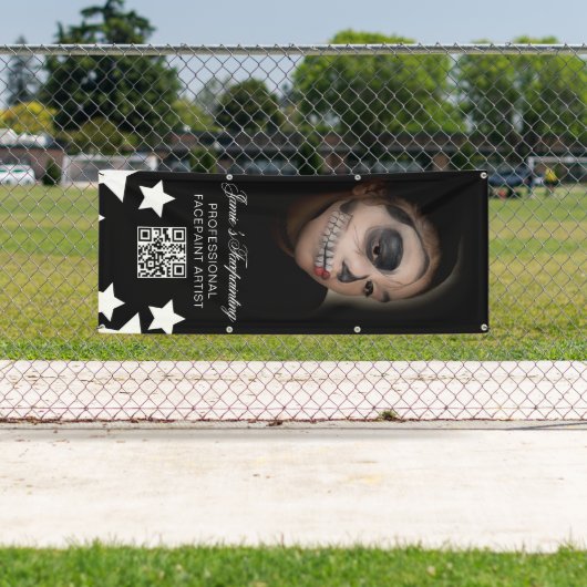 Gezichtsschilder Clown Kinderfeestje Verhuurbedrij Spandoek (Insitu)