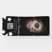 Gezichtsschilder Clown Kinderfeestje Verhuurbedrij Spandoek (Horizontaal)