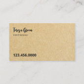 Gezichtsschilder QR Visitekaartje (Achterkant)