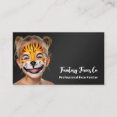 Gezichtsschildering Visitekaartje (Voorkant)