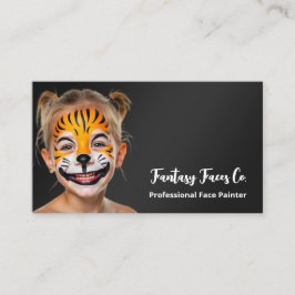 Gezichtsschildering Visitekaartje