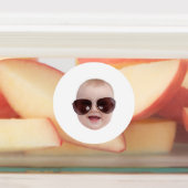 Gezichtstickers Gepersonaliseerd Uitgestanct Water Labels (Aangebracht)