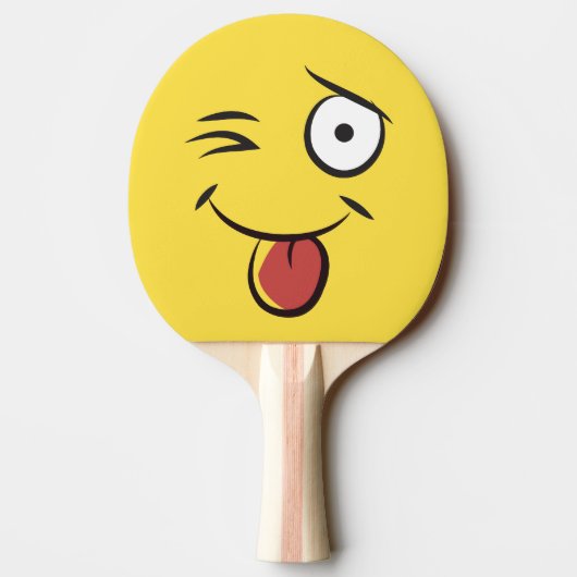 Gezichtstong teasen tafeltennisbatje (Achterkant)