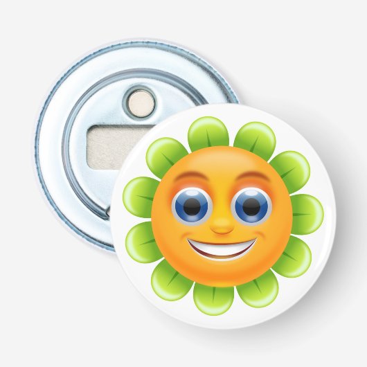 GEZICHTSTROOM BUTTON FLESOPENER (Voorkant)