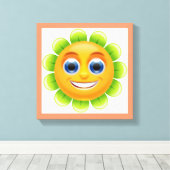 GEZICHTSTROOM CANVAS AFDRUK (Insitu (Houten vloer))