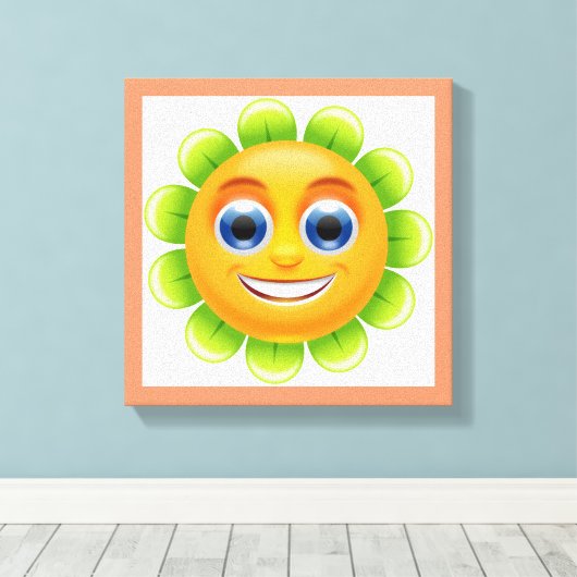 GEZICHTSTROOM CANVAS AFDRUK (Insitu (Houten vloer))