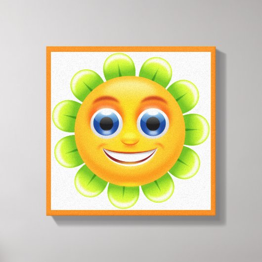 GEZICHTSTROOM CANVAS AFDRUK (Voorkant)