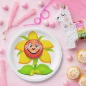GEZICHTSTROOM PAPIEREN BORDJE (Feest)