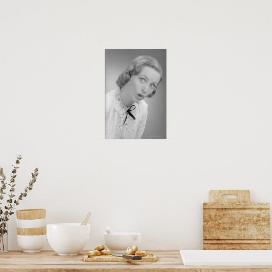 gezichtsuitdrukkingen poster (Keuken)