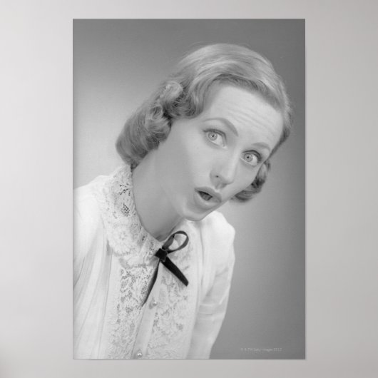 gezichtsuitdrukkingen poster (Voorkant)