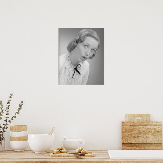 gezichtsuitdrukkingen poster (Keuken)