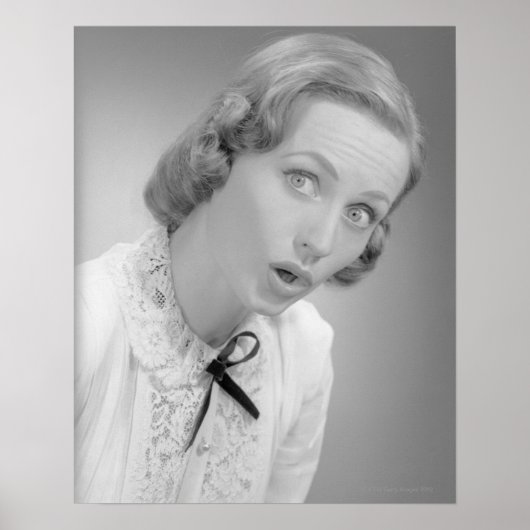 gezichtsuitdrukkingen poster (Voorkant)