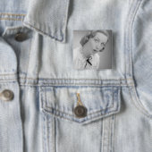 gezichtsuitdrukkingen vierkante button 5,1 cm (In situ)