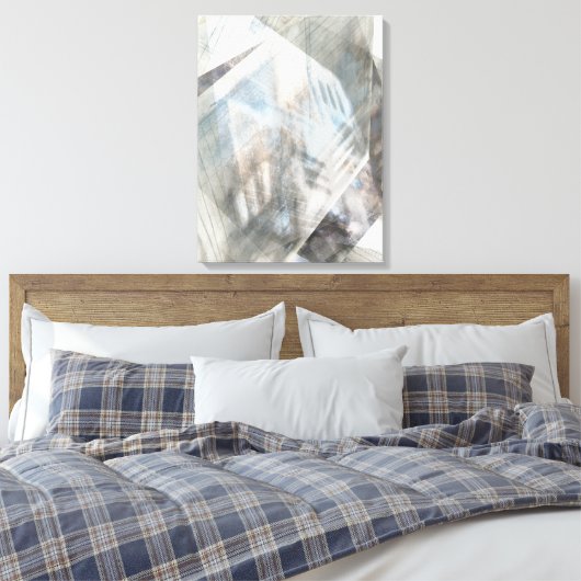 Gezichtsverlichting IV Canvas Afdruk (Insitu (Slaapkamer))