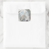 Gezichtsverlichting IV Vierkante Sticker (Tas)