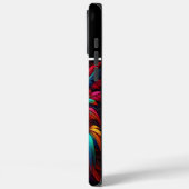 Gezichtsvermogen van de Raptor Regenboogdraak Case-Mate iPhone Case (Achterkant / Links)