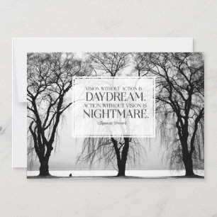 Gezichtsvermogen zonder werking Magnetische Kaart Uitnodiging