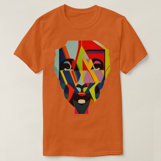 gezichtswomens t-shirt (Design voorkant)