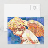 "Gezien door een engel" Briefkaart (Voorkant / Achterkant)