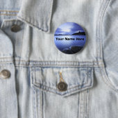 Gezien Kool Ronde Button 5,7 Cm (In situ)