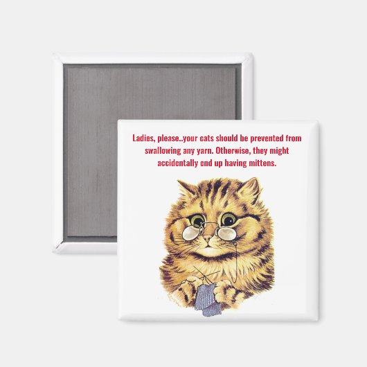 "Gezien Mittens" Magneet (Voorkant / Achterkant)